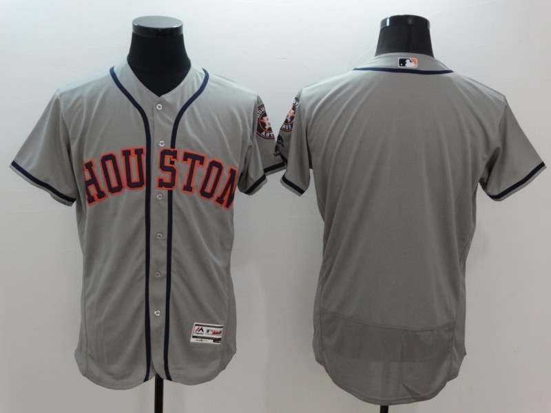 Houston Astros Customized Men's Gray Flexbase Collection Stitched Baseball Jersey,We sell and wholesale Houston Astros Customized Men's Gray Flexbase Collection Stitched Baseball Jersey on line form chian!